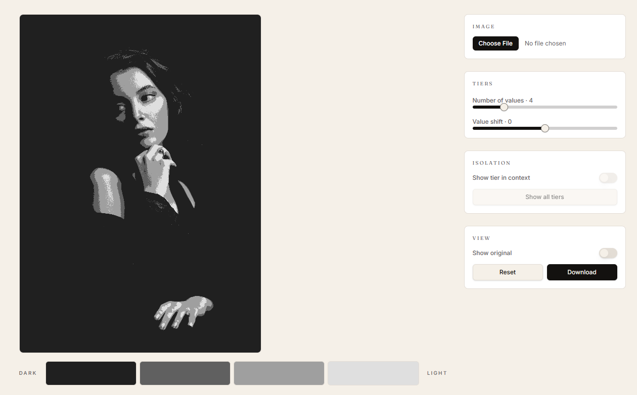 Value Isolator — screenshot